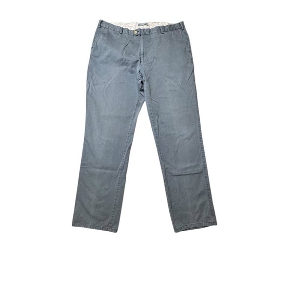 Peter Millar Men’s Performance Chino Pants Blue Size 40 Classic Fit Golf Casual - Picture 1 of 6